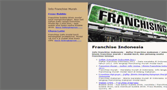 Desktop Screenshot of franchiseindonesia.info
